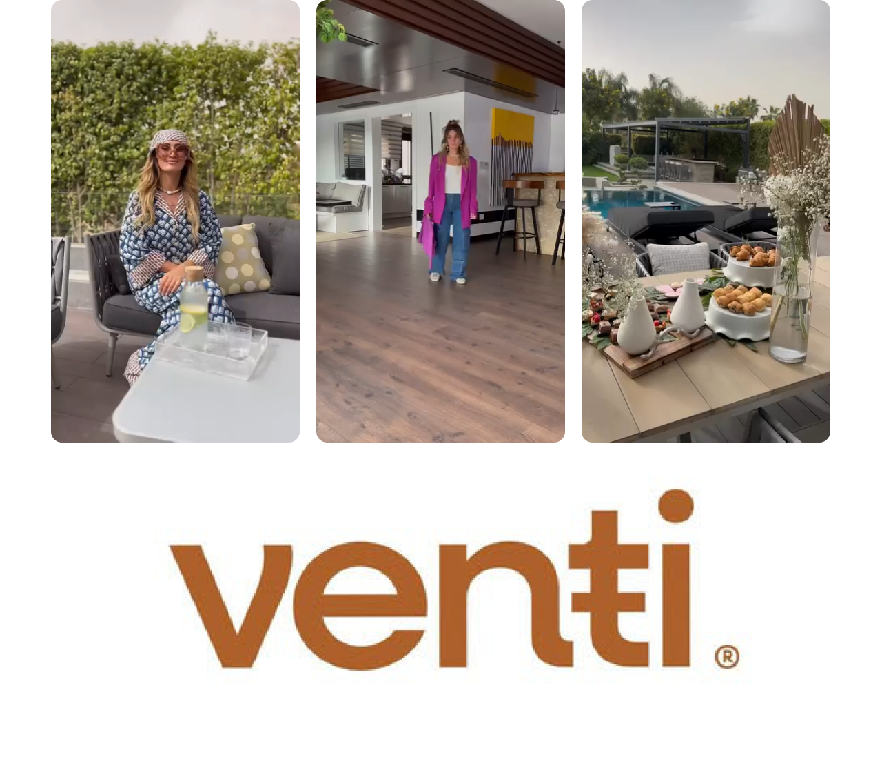 Venti summer campaign project showcase