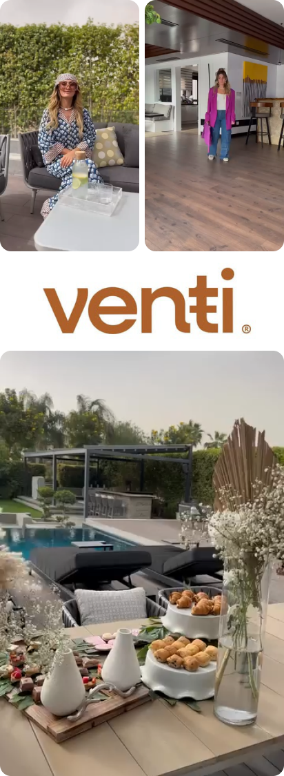 Venti summer campaign project showcase
